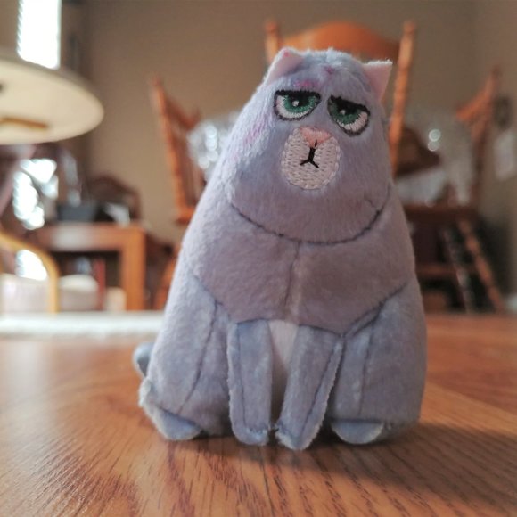Cat Chloe Kitten Plush secret life of pets toy kid grumpy angry kitty mad putout - Picture 7 of 11